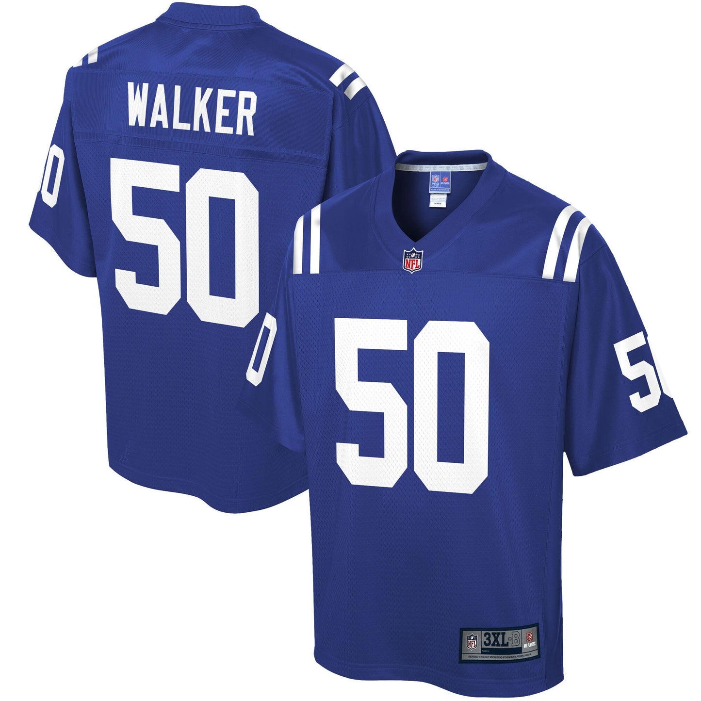 Indianapolis Colts Anthony Walker Big Tall NFL jersey front view