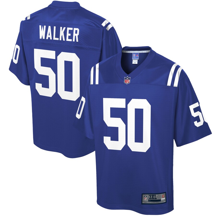Indianapolis Colts Anthony Walker Big Tall NFL jersey front view