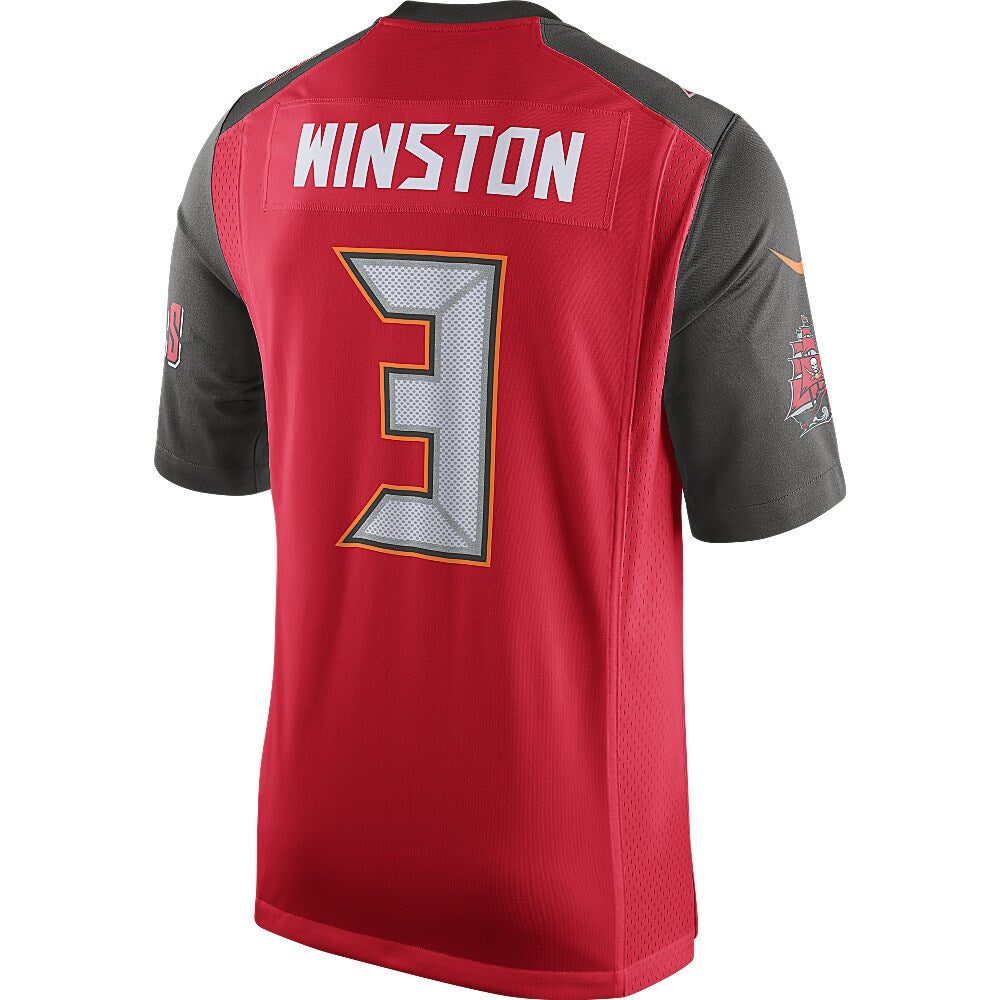 Tampa Bay Buccaneers Jameis Winston NFL jersey front view