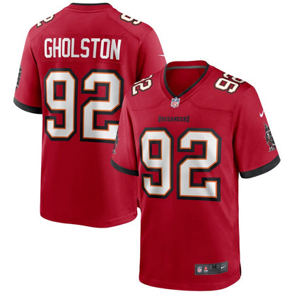 Tampa Bay Buccaneers William Gholston NFL jersey front view