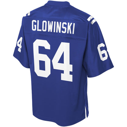 Indianapolis Colts Mark Glowinski Big Tall NFL jersey front view