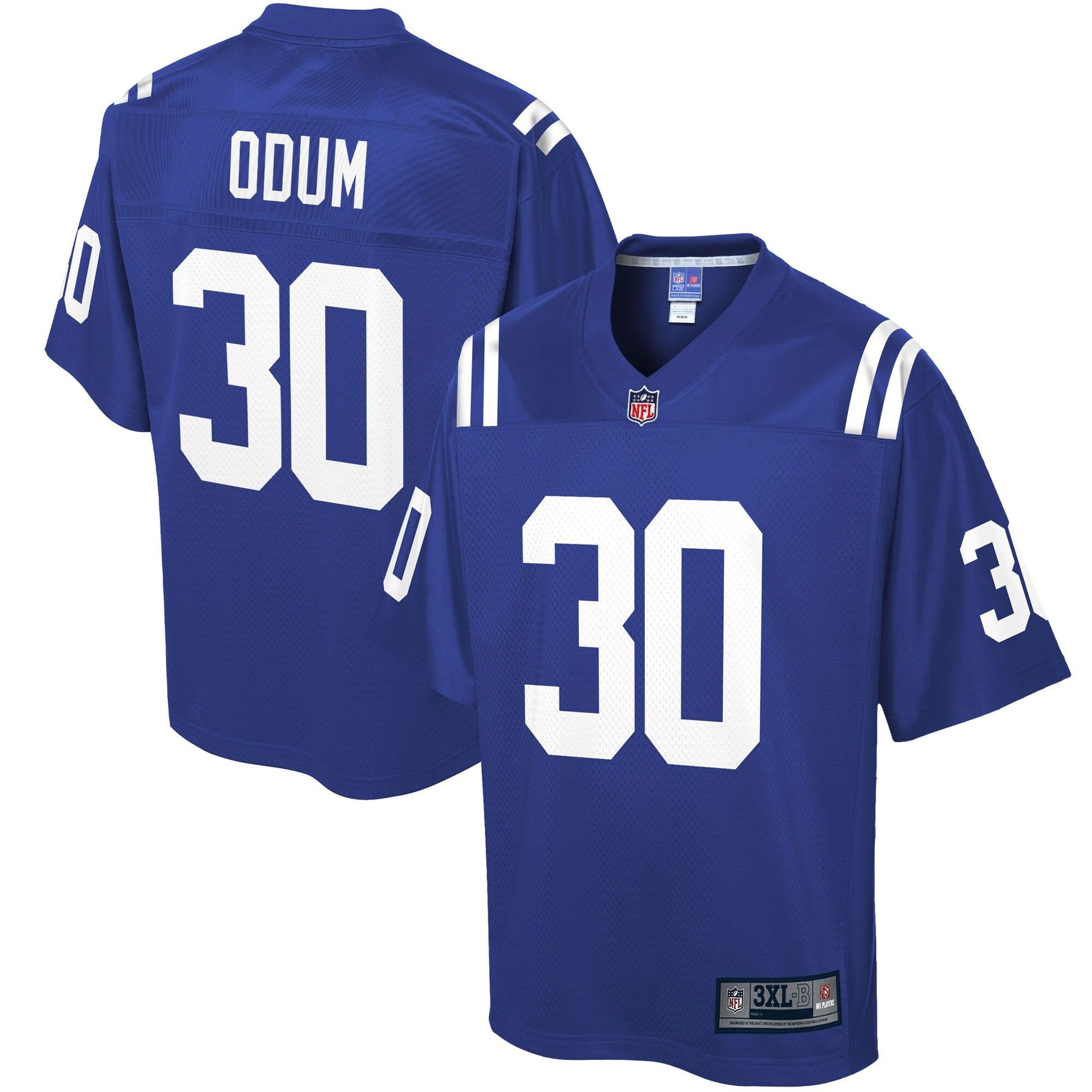 Indianapolis Colts George Odum Big Tall NFL jersey front view
