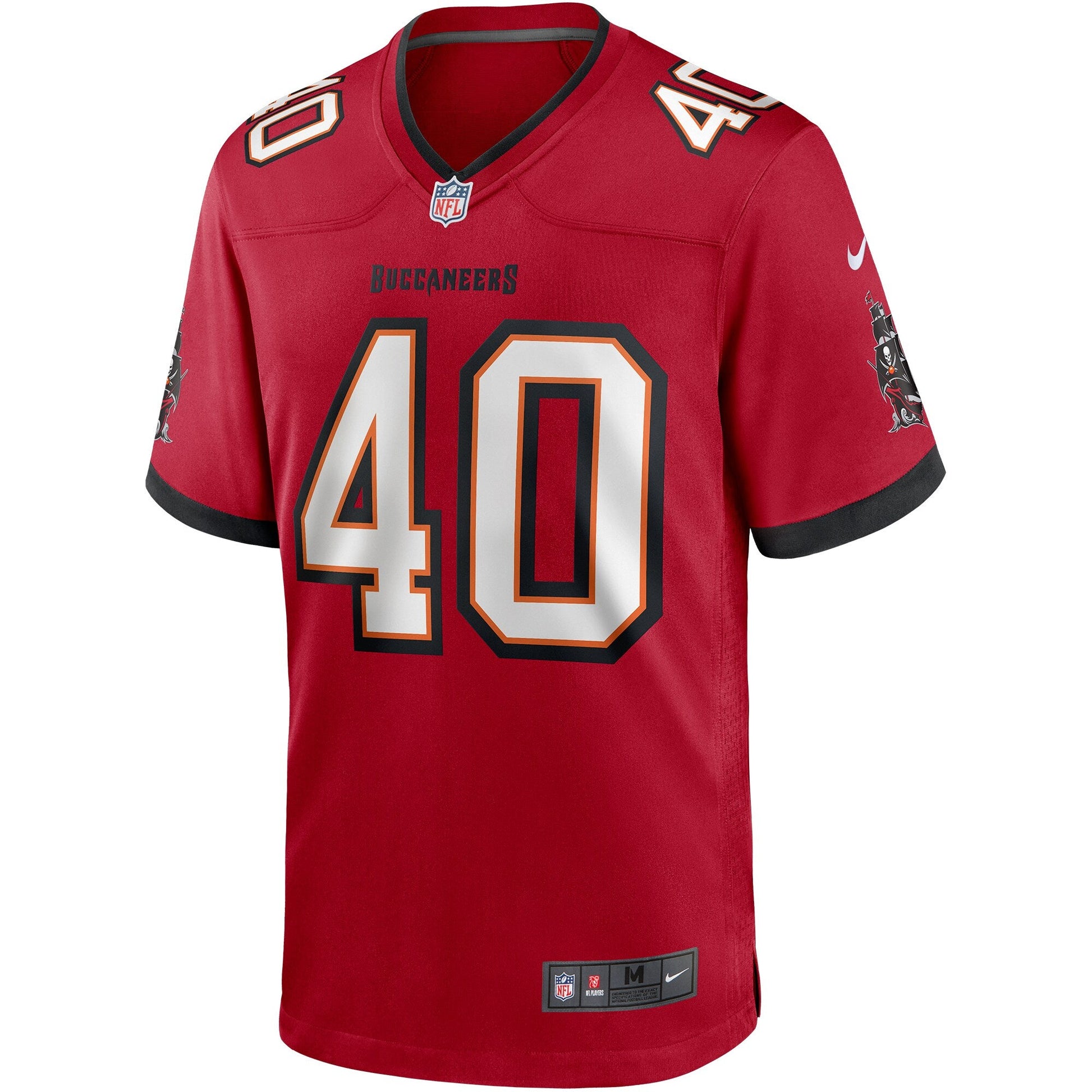 Tampa Bay Buccaneers Mike Alstott NFL jersey front view
