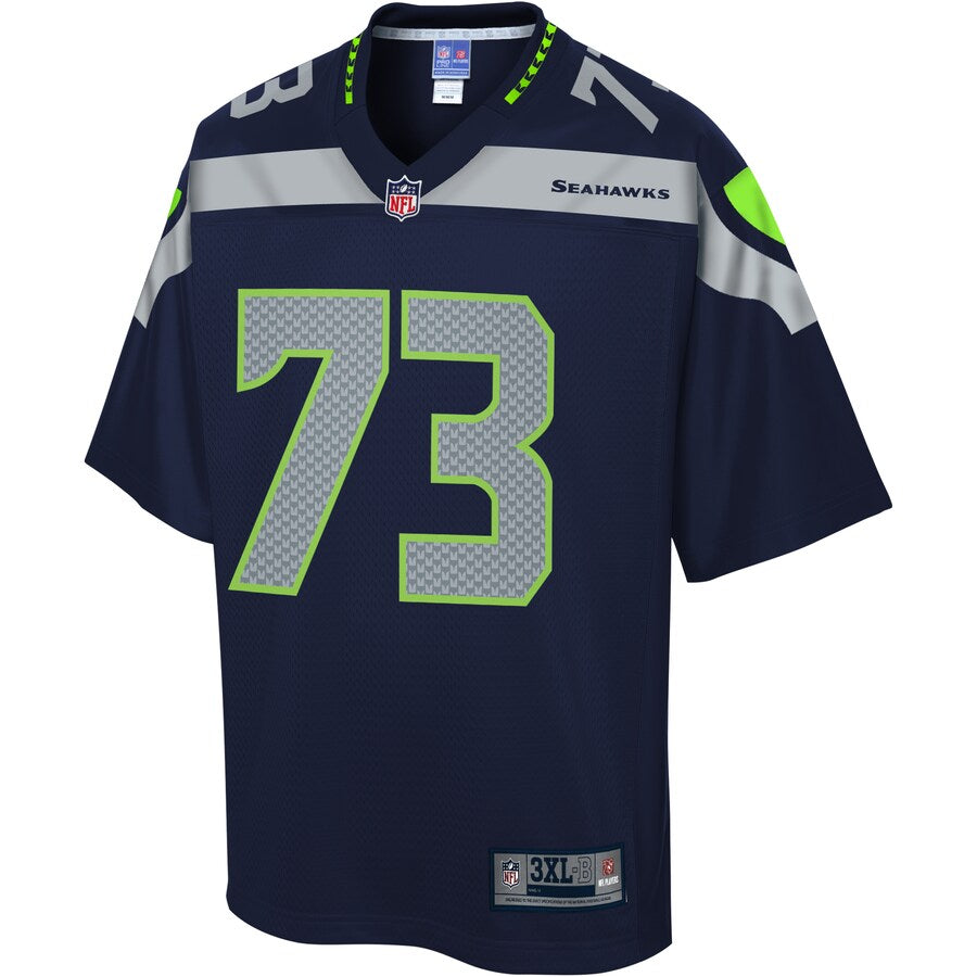 SEA JJ  Pro Line College Navy Big Tall Jersey rtj football 2080