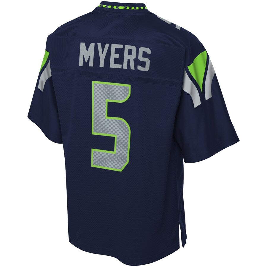 Seattle Seahawks Jason Myers College NFL jersey front view