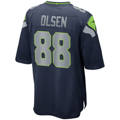 Seattle Seahawks Greg Olsen College NFL jersey front view