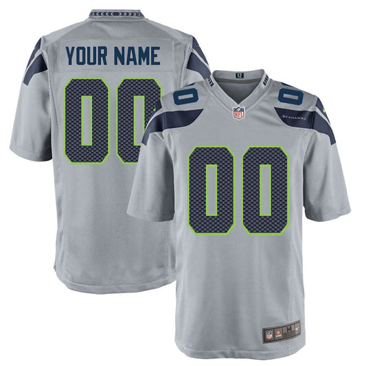 SEA Custom Alternate Game - Gray Jersey rtj football 2013