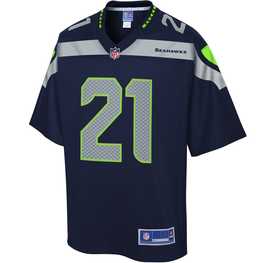 SEA TF  Pro Line College Navy Team Color Jersey rtj football 2072