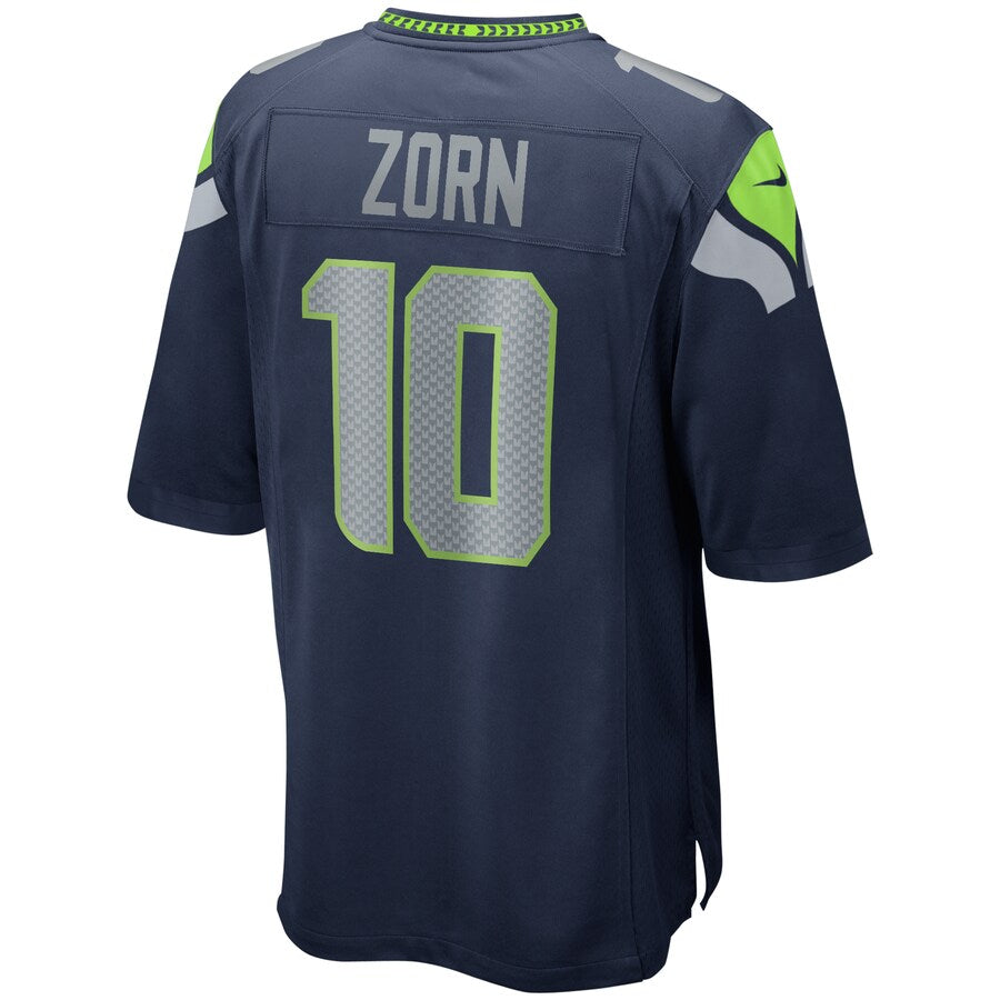 Seattle Seahawks Jim Zorn College NFL jersey front view