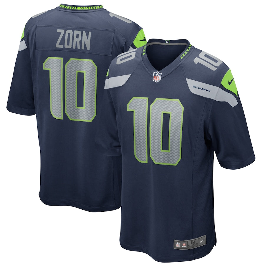 Seattle Seahawks Jim Zorn College NFL jersey front view