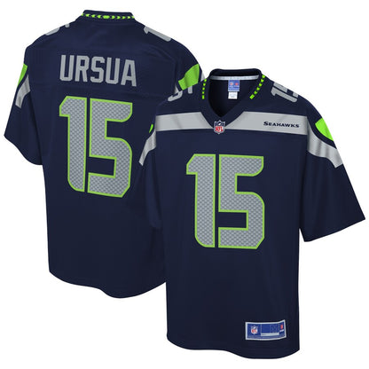 SEA JU  Pro Line College Navy Team Jersey rtj football 2079