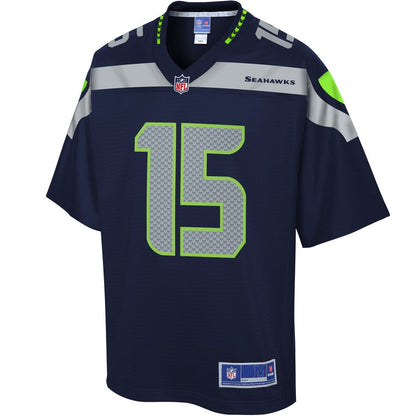 SEA JU  Pro Line College Navy Team Jersey rtj football 2079