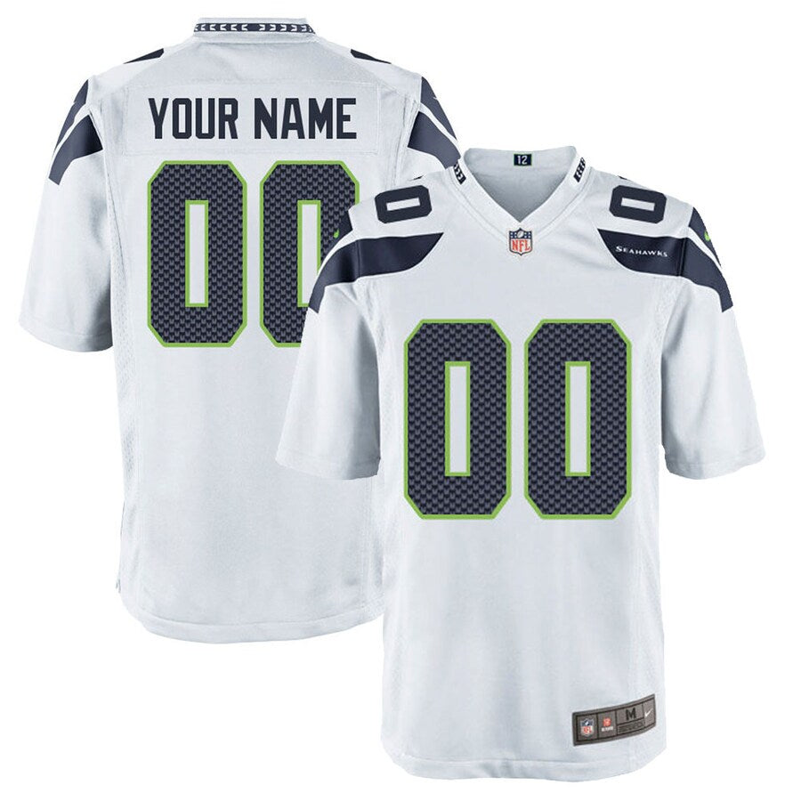 Seattle Seahawks Customized NFL jersey front view