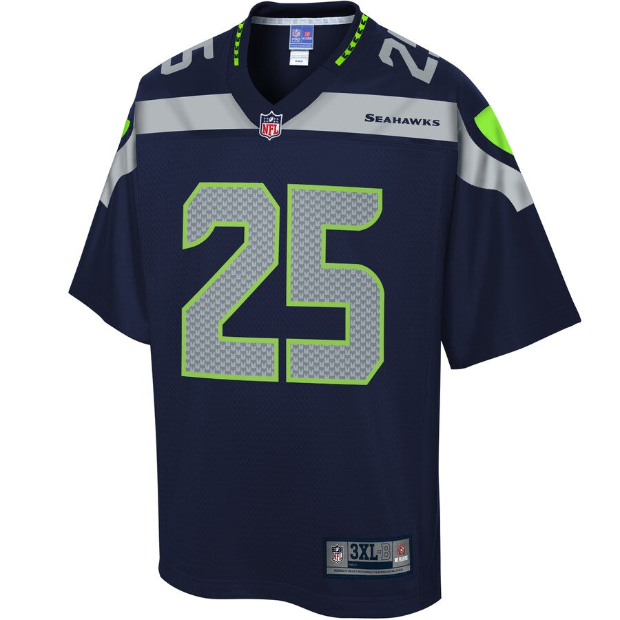 Seattle Seahawks Travis Homer College Big Tall NFL jersey front view
