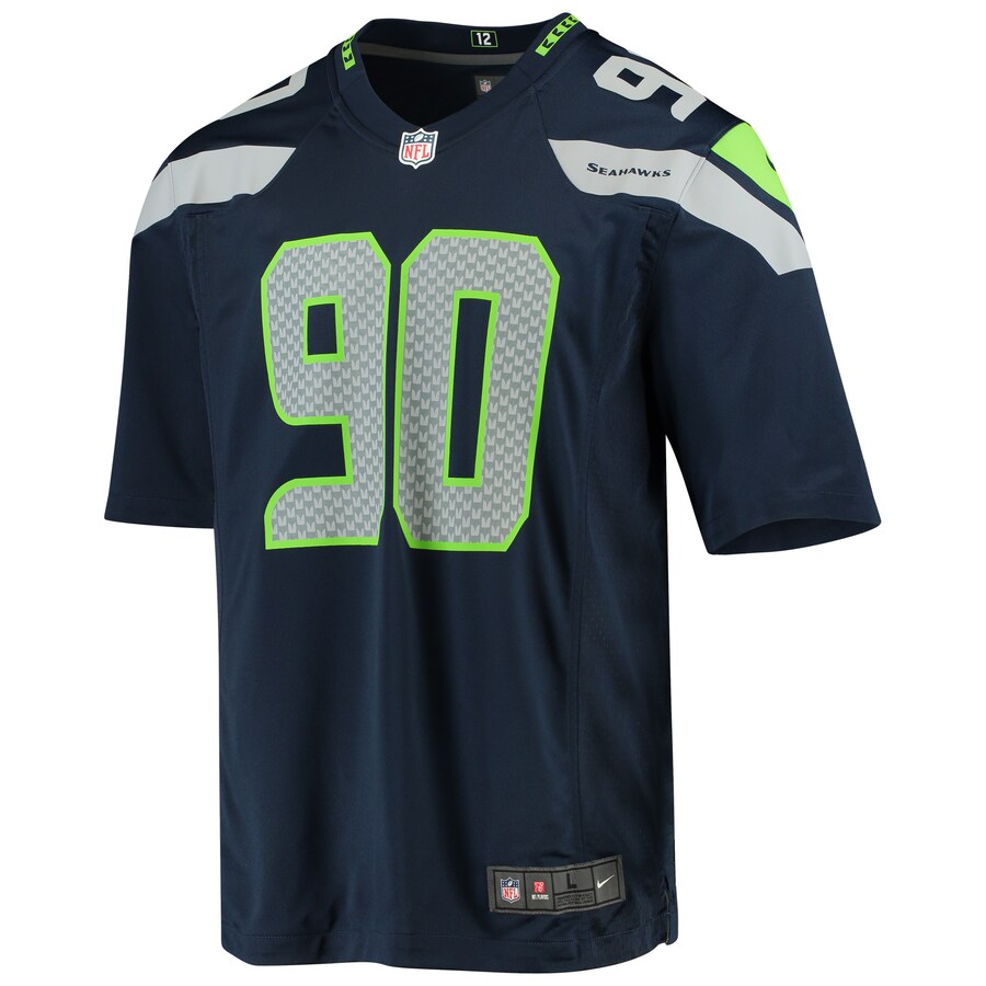Seattle Seahawks Jadeveon Clowney College NFL jersey front view