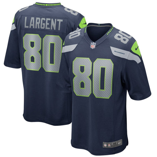 Seattle Seahawks Steve Largent College NFL jersey front view