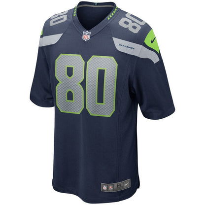 Seattle Seahawks Steve Largent College NFL jersey front view