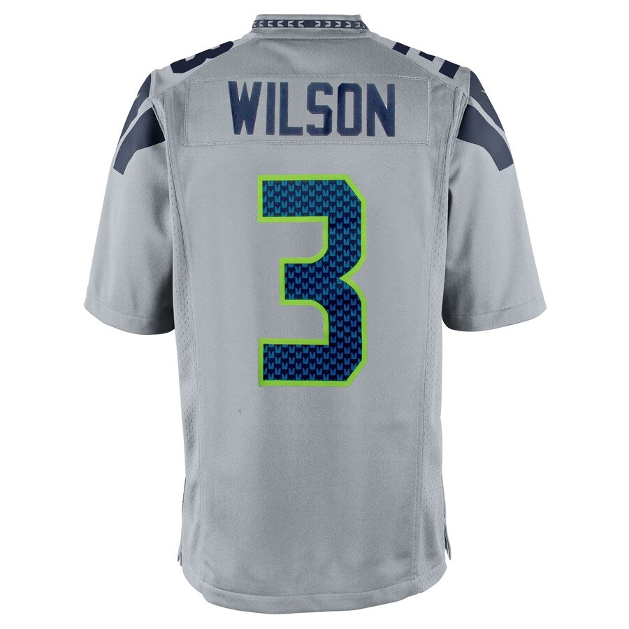 Seattle Seahawks S Russell Wilson NFL jersey front view