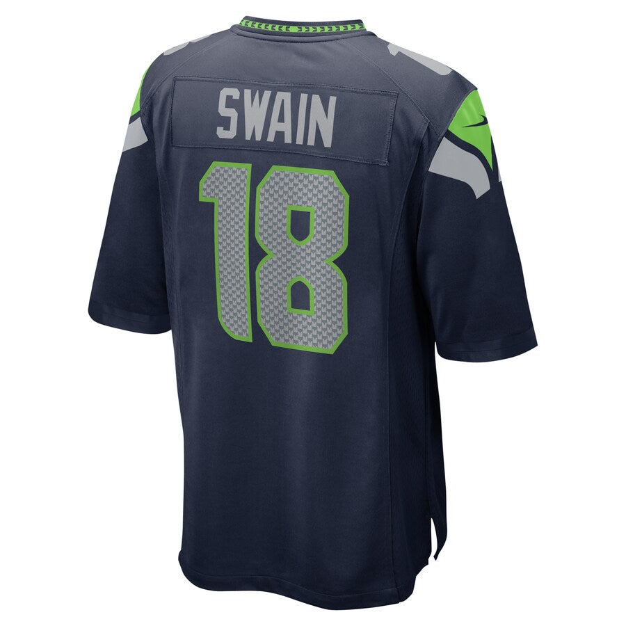 Seattle Seahawks Freddie Swain College NFL jersey front view