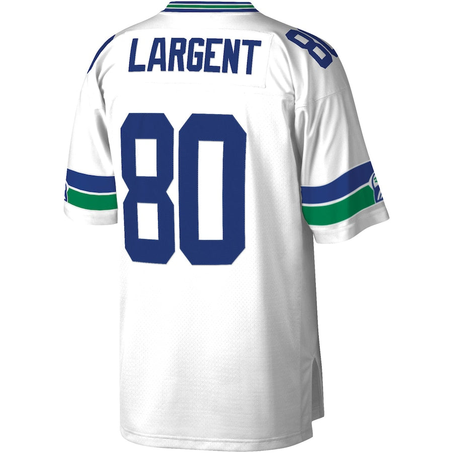 Seattle Seahawks Steve Largent Legacy NFL jersey front view