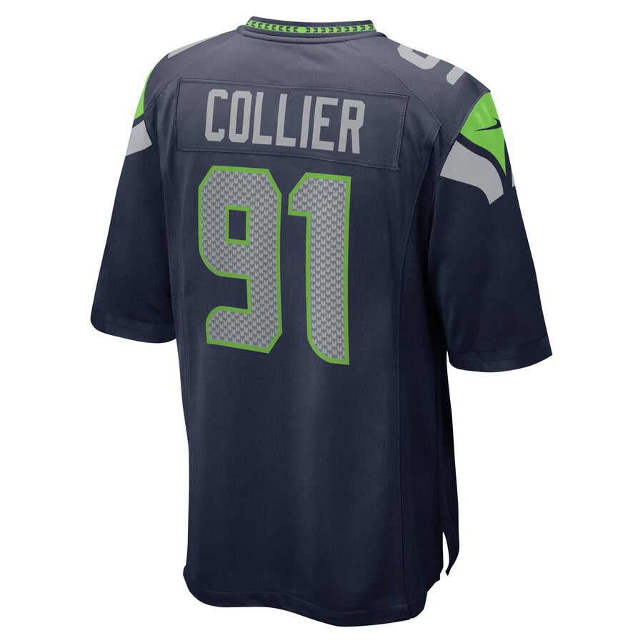 Seattle Seahawks Lj Collier College NFL jersey front view