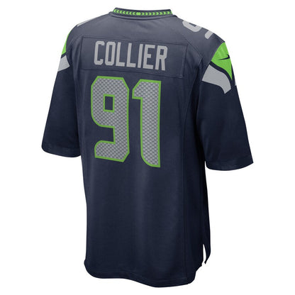 Seattle Seahawks Lj Collier College NFL jersey front view