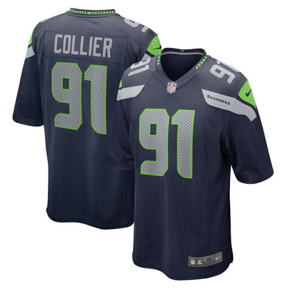 Seattle Seahawks Lj Collier College NFL jersey front view