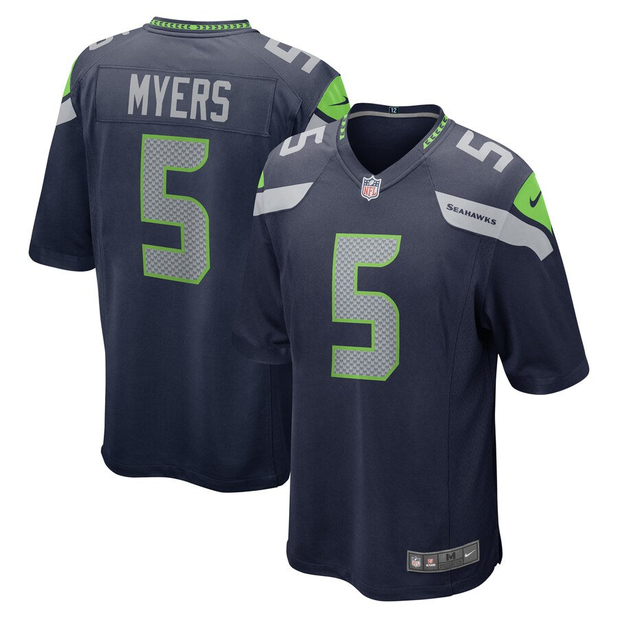 Seattle Seahawks Jason Myers College NFL jersey front view