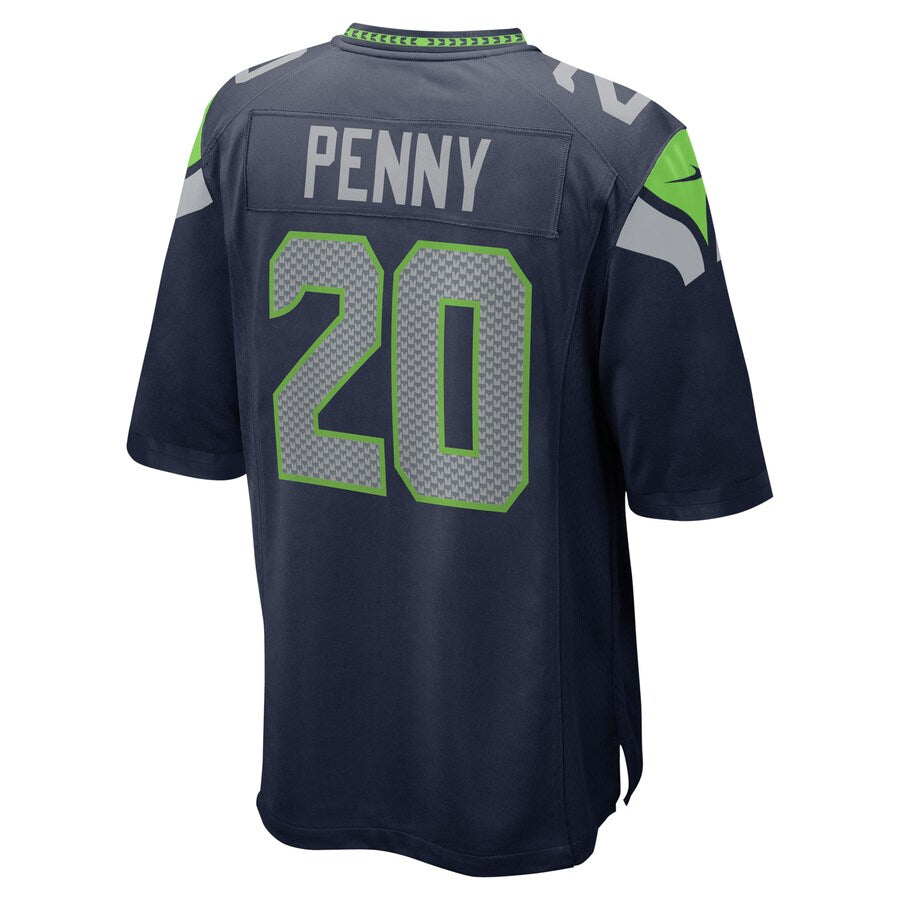 Seattle Seahawks Rashaad Penny College NFL jersey front view