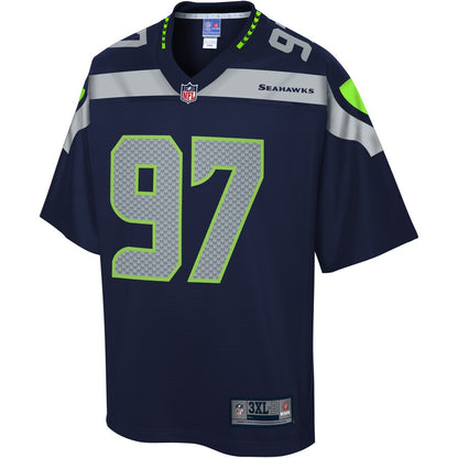 Seattle Seahawks Poona Ford College Big Tall NFL jersey front view