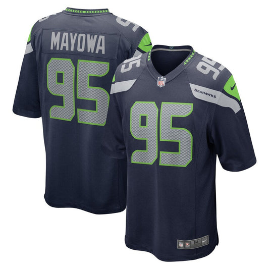 Seattle Seahawks Benson Mayowa College NFL jersey front view