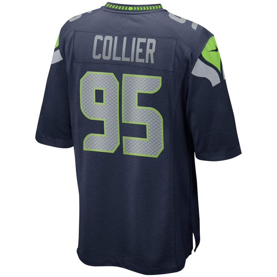 Seattle Seahawks Lj Collier College NFL jersey front view