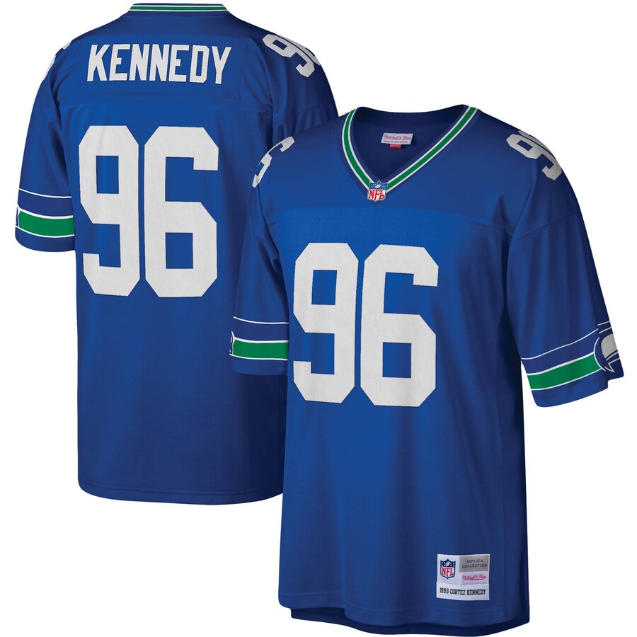 Seattle Seahawks Cortez Kennedy Legacy NFL jersey front view