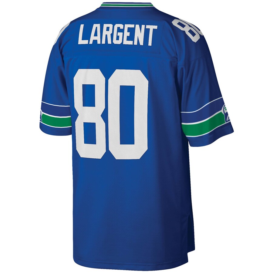 Seattle Seahawks Steve Largent Legacy NFL jersey front view