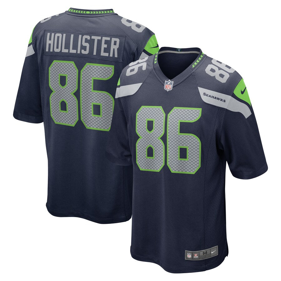 Seattle Seahawks Jacob Hollister College NFL jersey front view