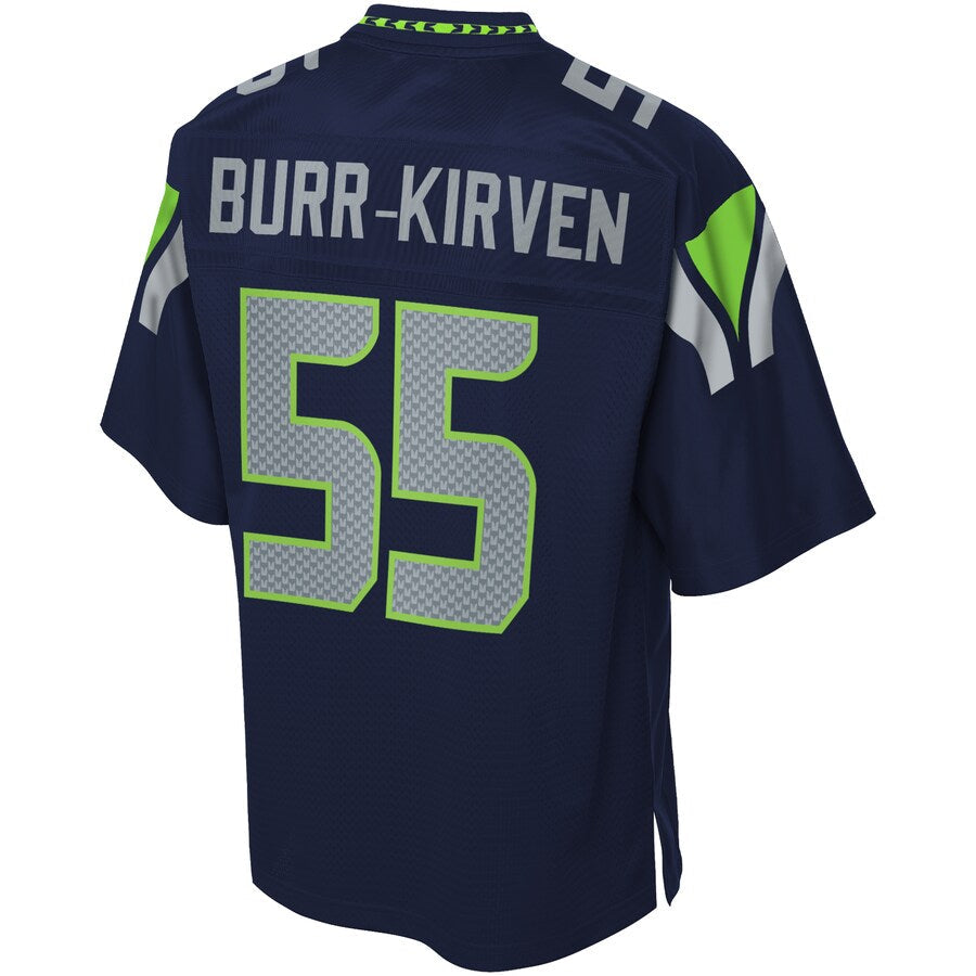 Seattle Seahawks Ben Burr Kirven College Big NFL jersey front view