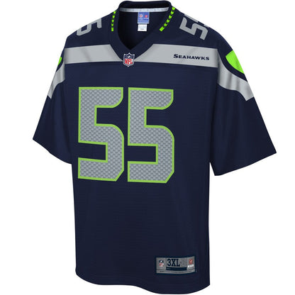 Seattle Seahawks Ben Burr Kirven College Big NFL jersey front view