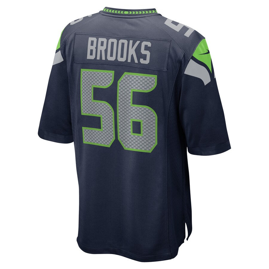 Seattle Seahawks Jordyn Brooks College NFL jersey front view