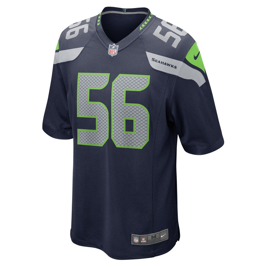 Seattle Seahawks Jordyn Brooks College NFL jersey front view