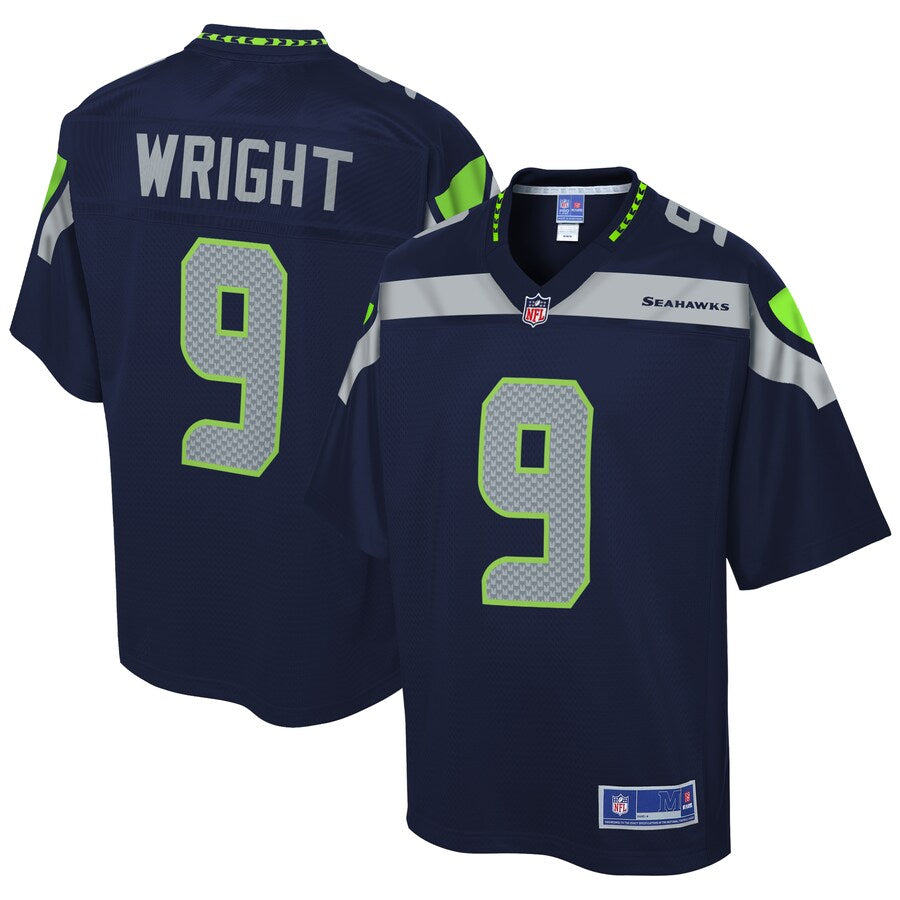 Seattle Seahawks Terry Wright College NFL jersey front view