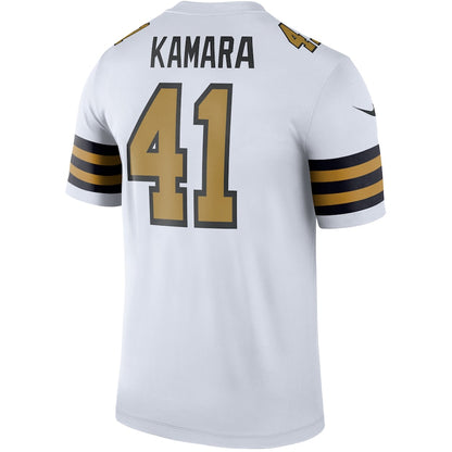 New Orleans Saints Alvin Kamara Legend NFL jersey front view