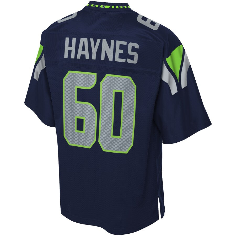 Seattle Seahawks Phil Haynes College NFL jersey front view