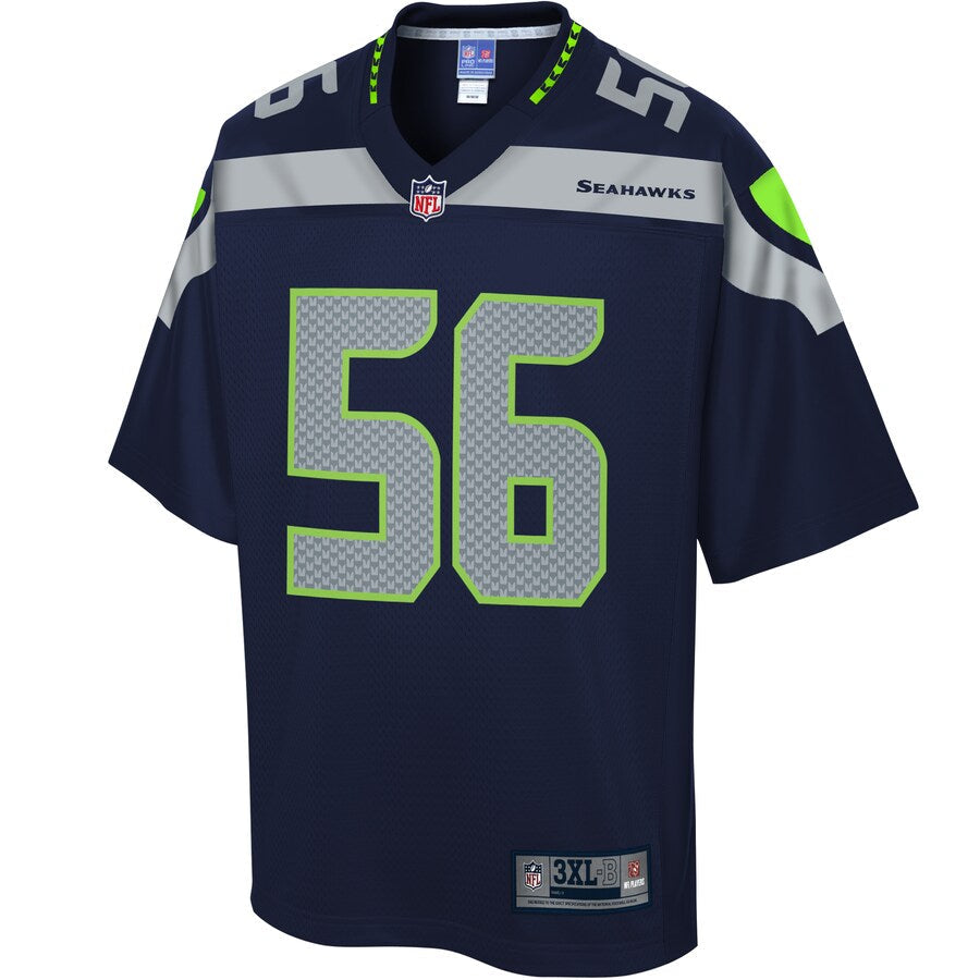 Seattle Seahawks Mychal Kendricks College Big Tall NFL jersey front view