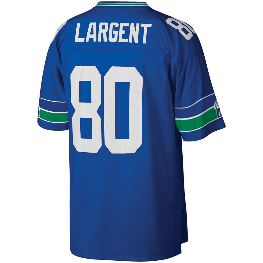 Seattle Seahawks Steve Largent Legacy NFL jersey front view