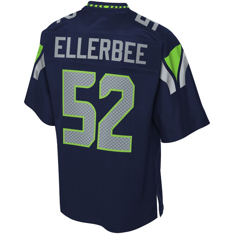 Seattle Seahawks Emmanuel Ellerbee College Big Tall NFL jersey front view