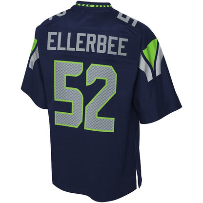 Seattle Seahawks Emmanuel Ellerbee College Big Tall NFL jersey front view