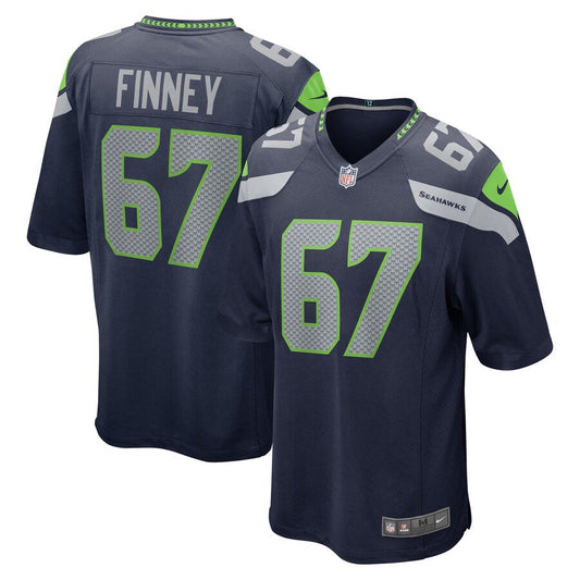 Seattle Seahawks Bj Finney College NFL jersey front view