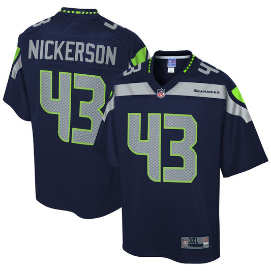 Seattle Seahawks Parry Nickerson College Big Tall NFL jersey front view