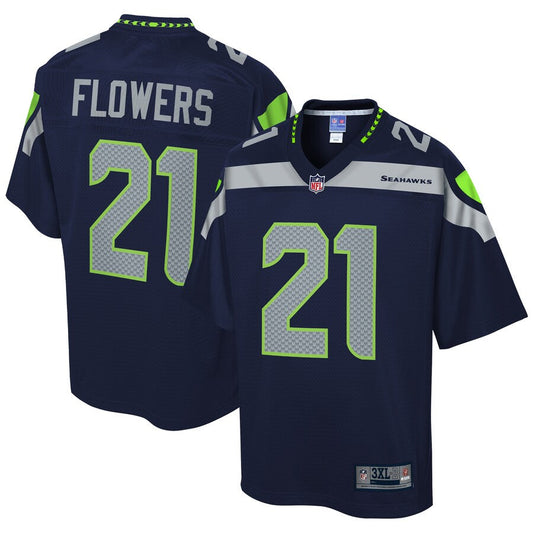Seattle Seahawks Tre Flowers College Big Tall NFL jersey front view