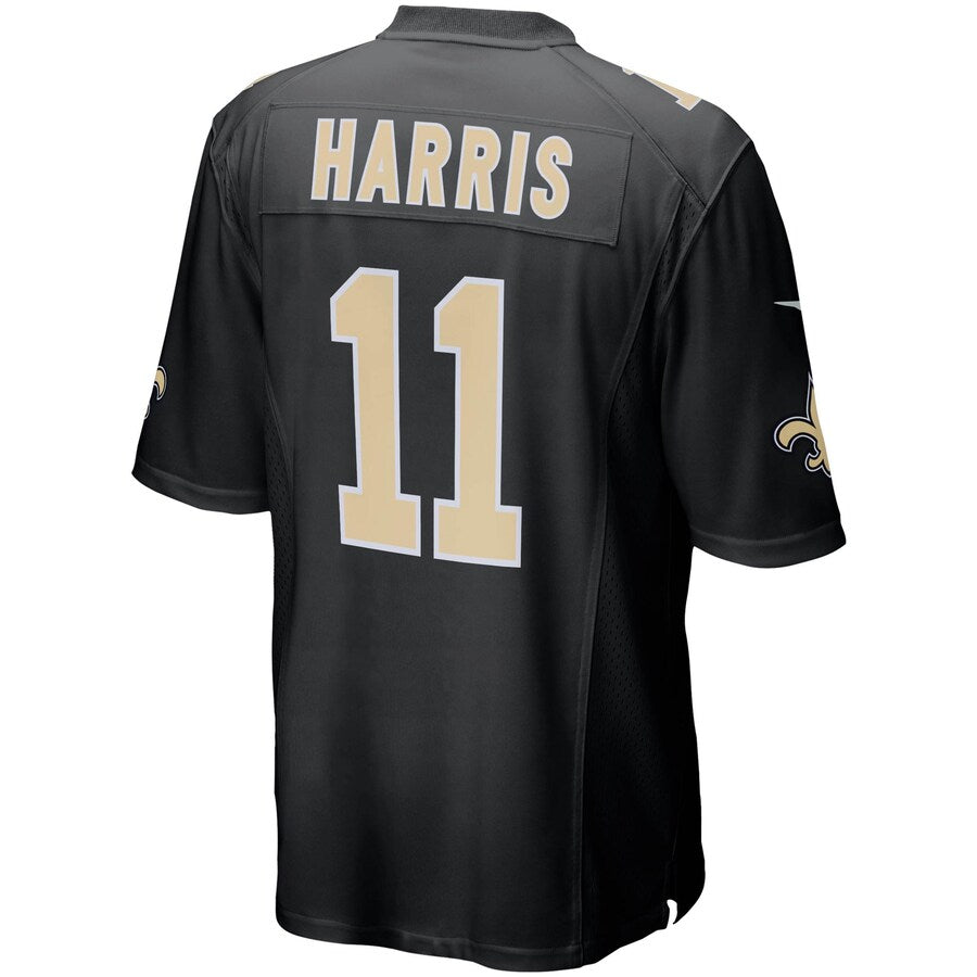 NO DH Black Game Jersey rtj football 2259